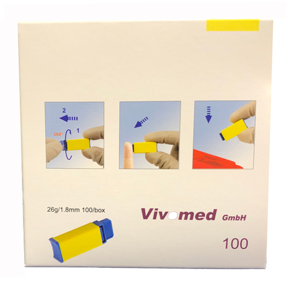 Ланцети автоматични VIVOMED X 100 бр.